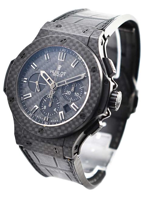 hublot big bang carbon all black|Hublot big bang 45mm.